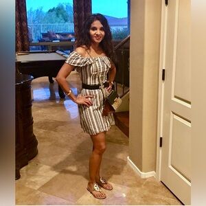 Stripe Ruffle Sundress